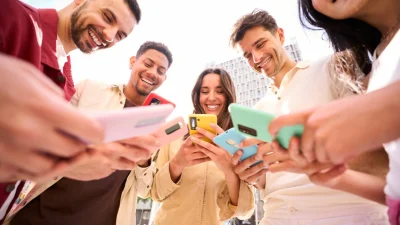Chattr Mobile branding featuring exclusive mobile deals and savings on a sleek digital interface for UK customers.