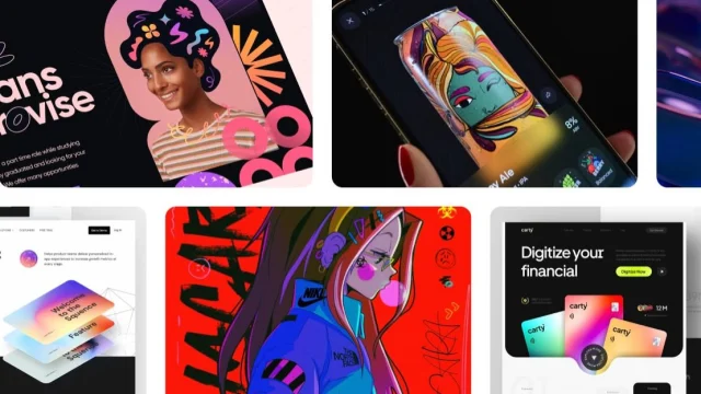 Dribbble PRO subscription benefits and exclusive design community features displayed on a professional interface.