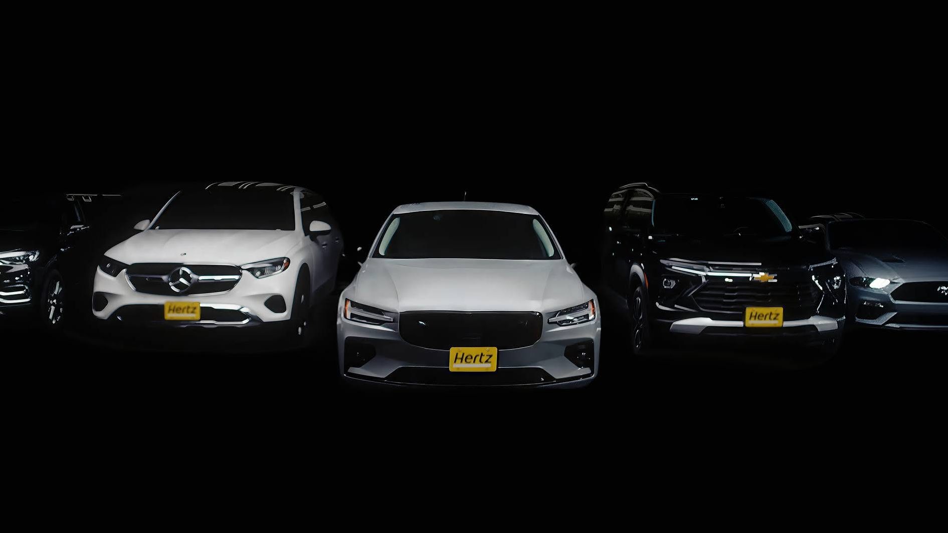 Hertz UK executive fleet and vehicle rental collection