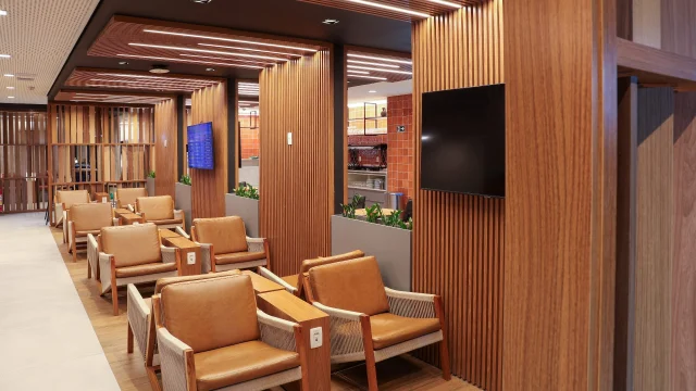 Priority Pass airport lounge access card on a sleek travel background, representing premium global lounge membership.