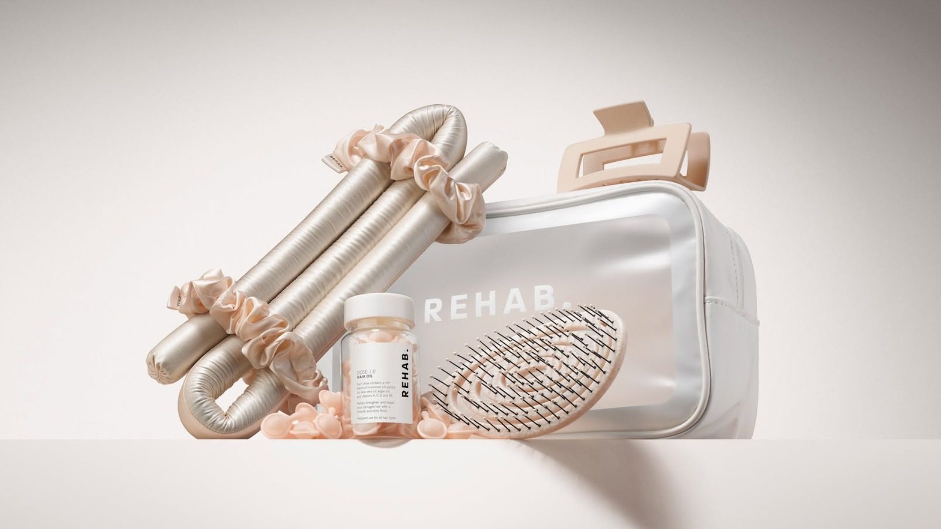 REHAB Your Hair professional hair care products for damaged hair repair and healthy hair treatment