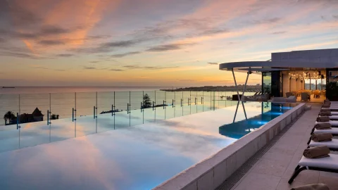 Luxury Sana Hotels exterior featuring modern architecture and elegant design for a premium holiday experience.