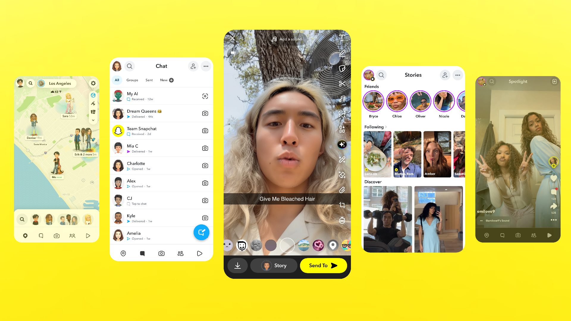 Snapchat for Business interface on a laptop screen, showcasing digital marketing tools and brand growth analytics.