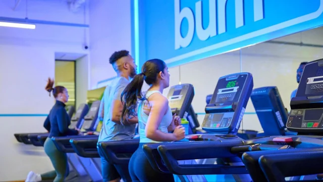 Modern gym interior at The Gym Group featuring high-quality fitness equipment for affordable workout sessions.