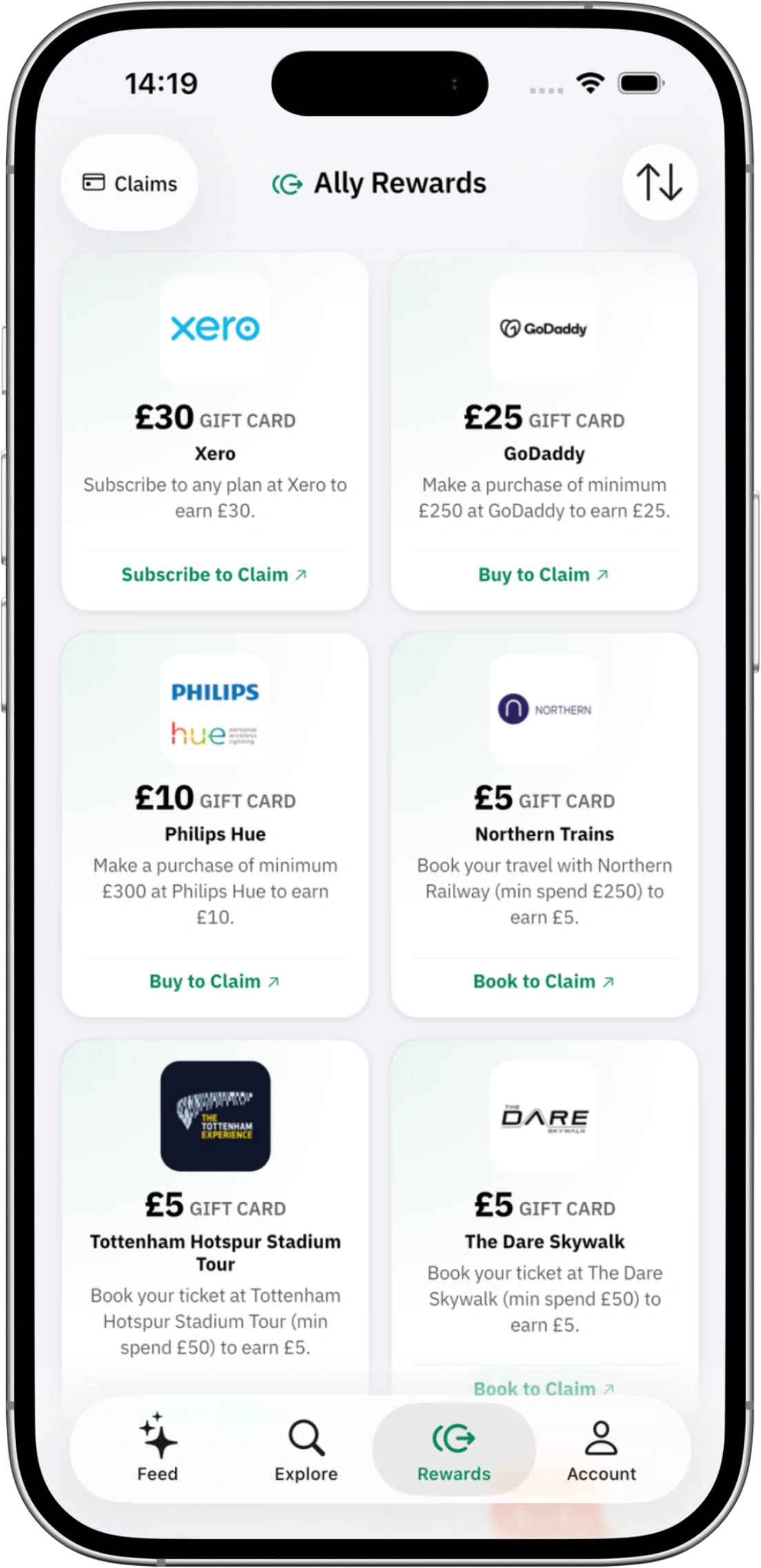 BudgetFitter Ally Rewards Programme