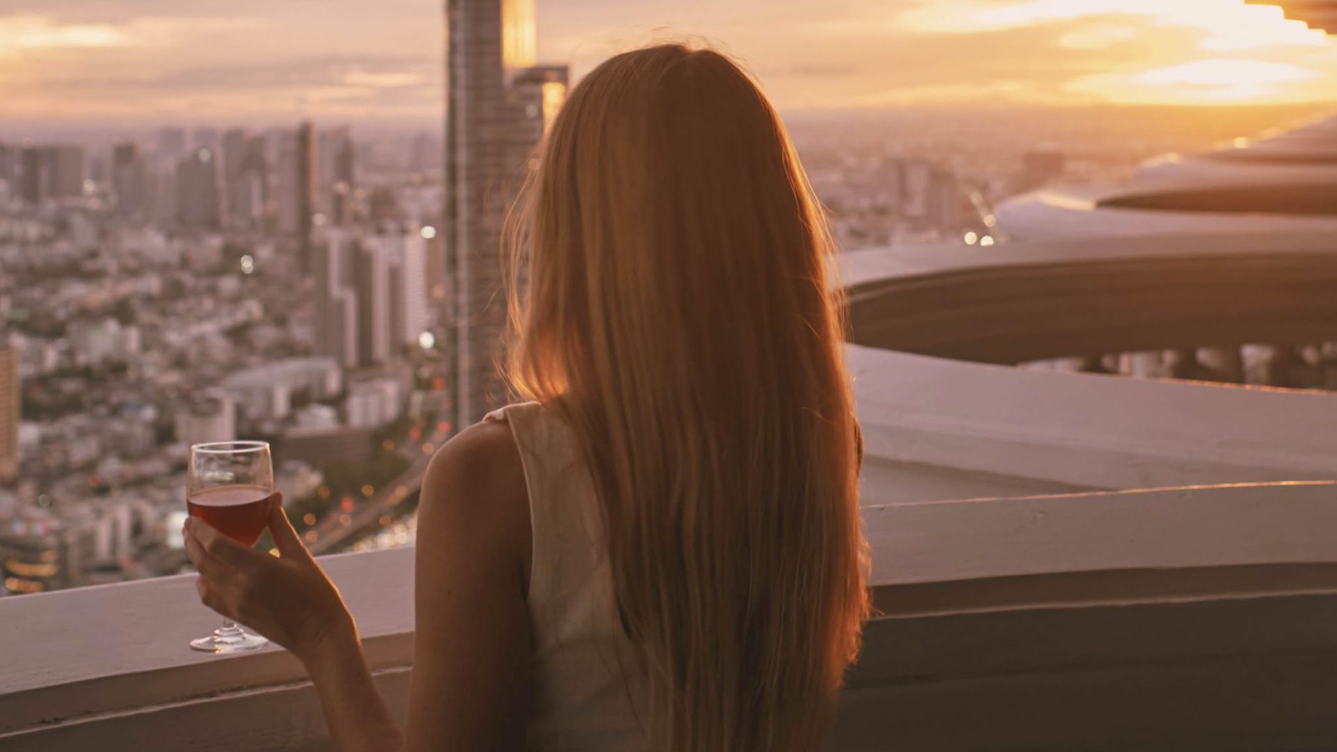 Luxury Lebua Hotels and Resorts exterior view featuring elegant architecture and premium city skyline atmosphere.